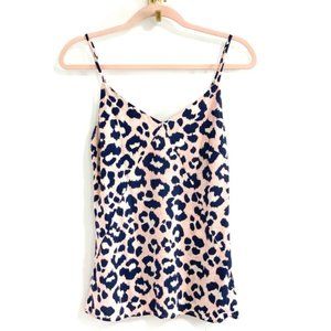 ICHI 'Cuup To' Cecilia Leopard Print Sleeveless Top